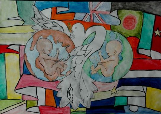 Peace Posters- Overall Winner (Mazie-Mae Patrick - Kenton Primary)